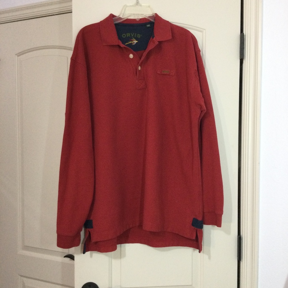 Large TALL NWOT  - long sleeve polo